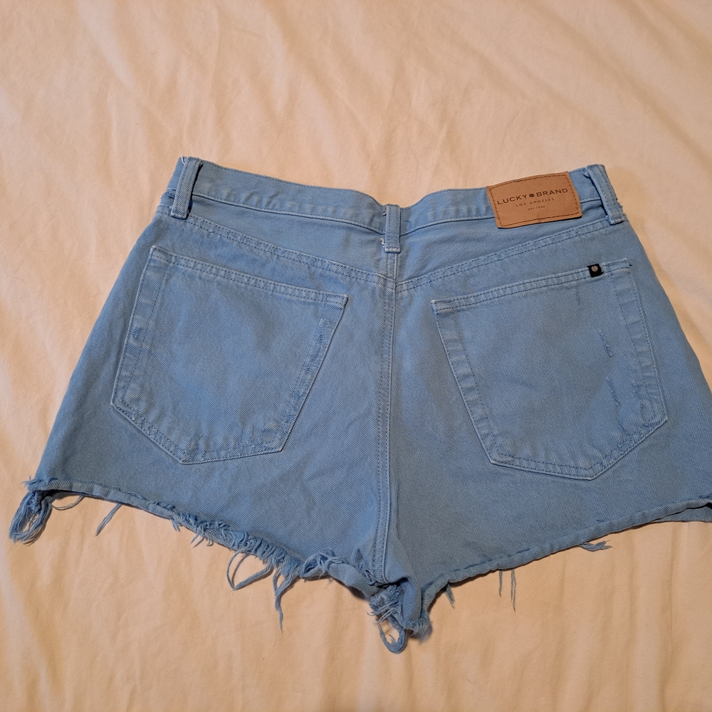 Lucky Brand Women's Light Blue Jean Shorts
